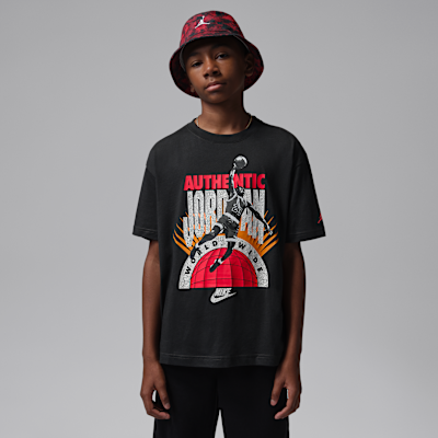 Jordan Big Kids' Authentic Jordan T-Shirt. Nike.com